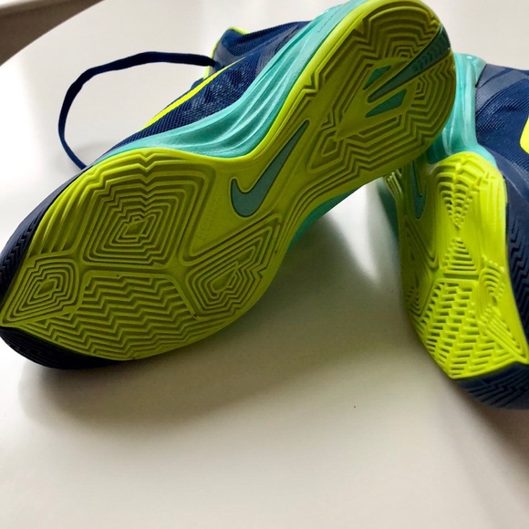 Nike Royal Hyperdunk Lunarlon Sneakers - Picture 4 of 6